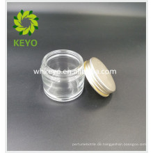 70g Klarglas mit Deckel für Gesichtscreme Schlafmaske Gel kosmetische leere Glas